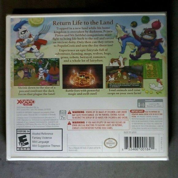 Return to PoPoLoCrois: A Story of Seasons Fairytale (Nintendo 3DS, 2016) NEW - Picture 3 of 16